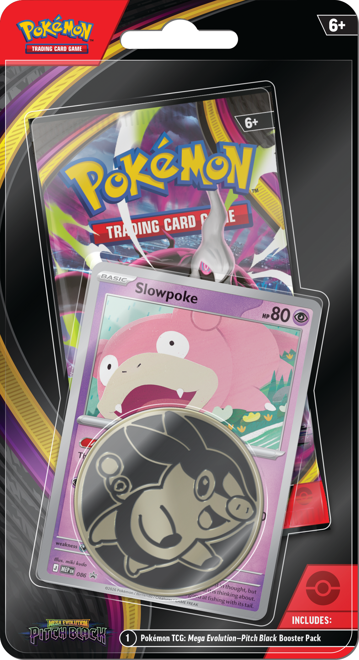 Pokemon: ME5 Pitch Black Checklane Blister