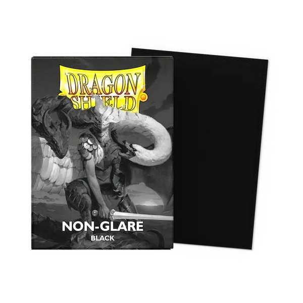 Dragon Shield Matte Non-Glare Sleeves: Black