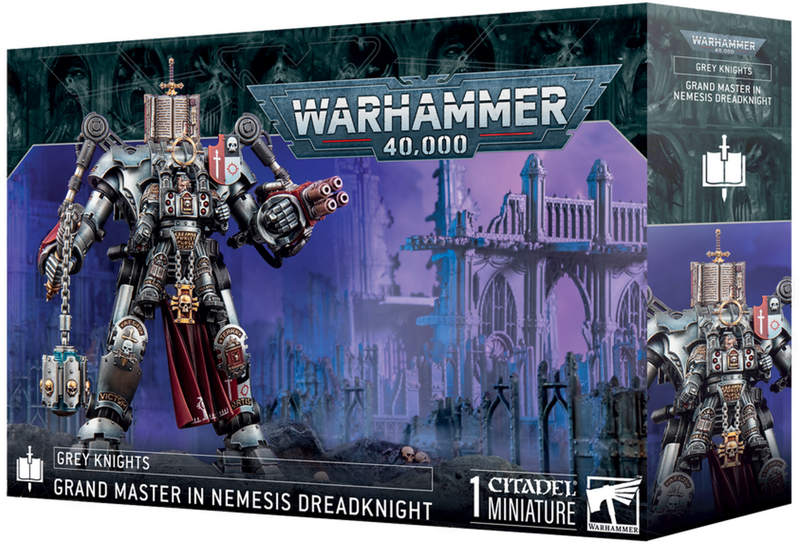 Grey Knights: Grand Master in Nemesis Dreadknight