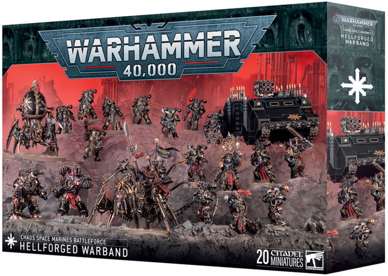 Chaos Space Marines: Hellforged Warband