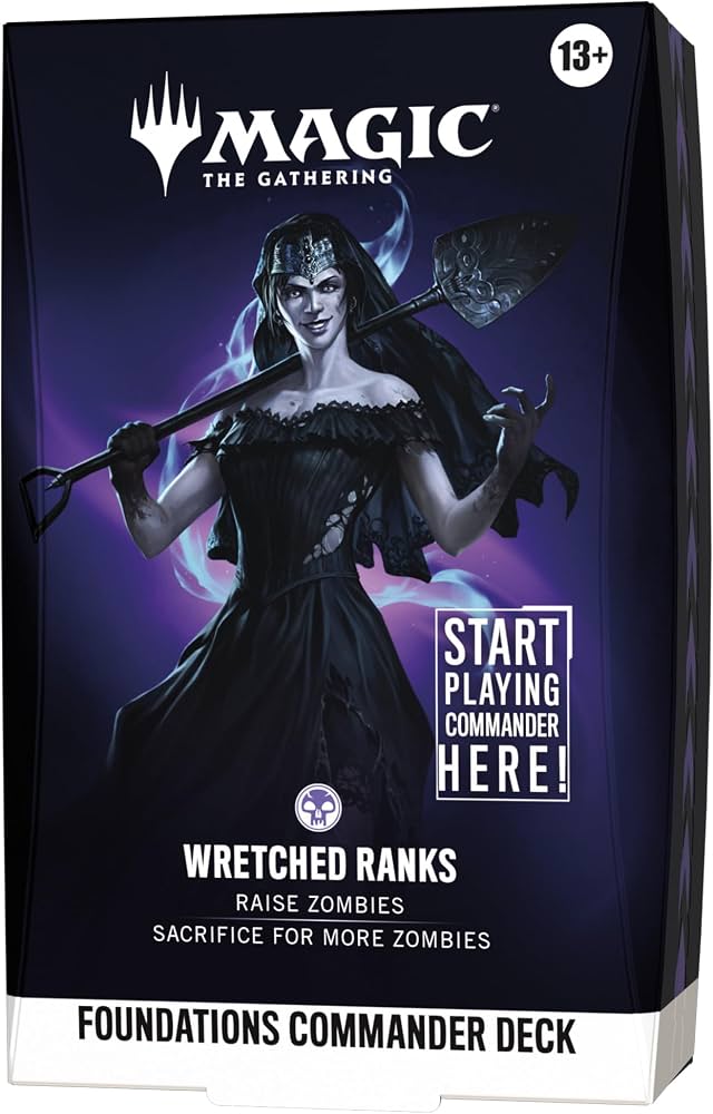 Magic the Gathering: Foundations Starter Commander Deck: Wretched Ranks