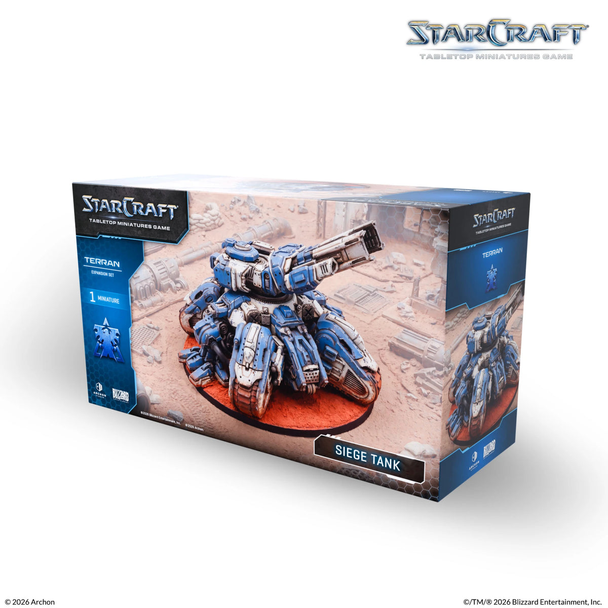 StarCraft® The Miniatures Game: Siege Tank - Terran