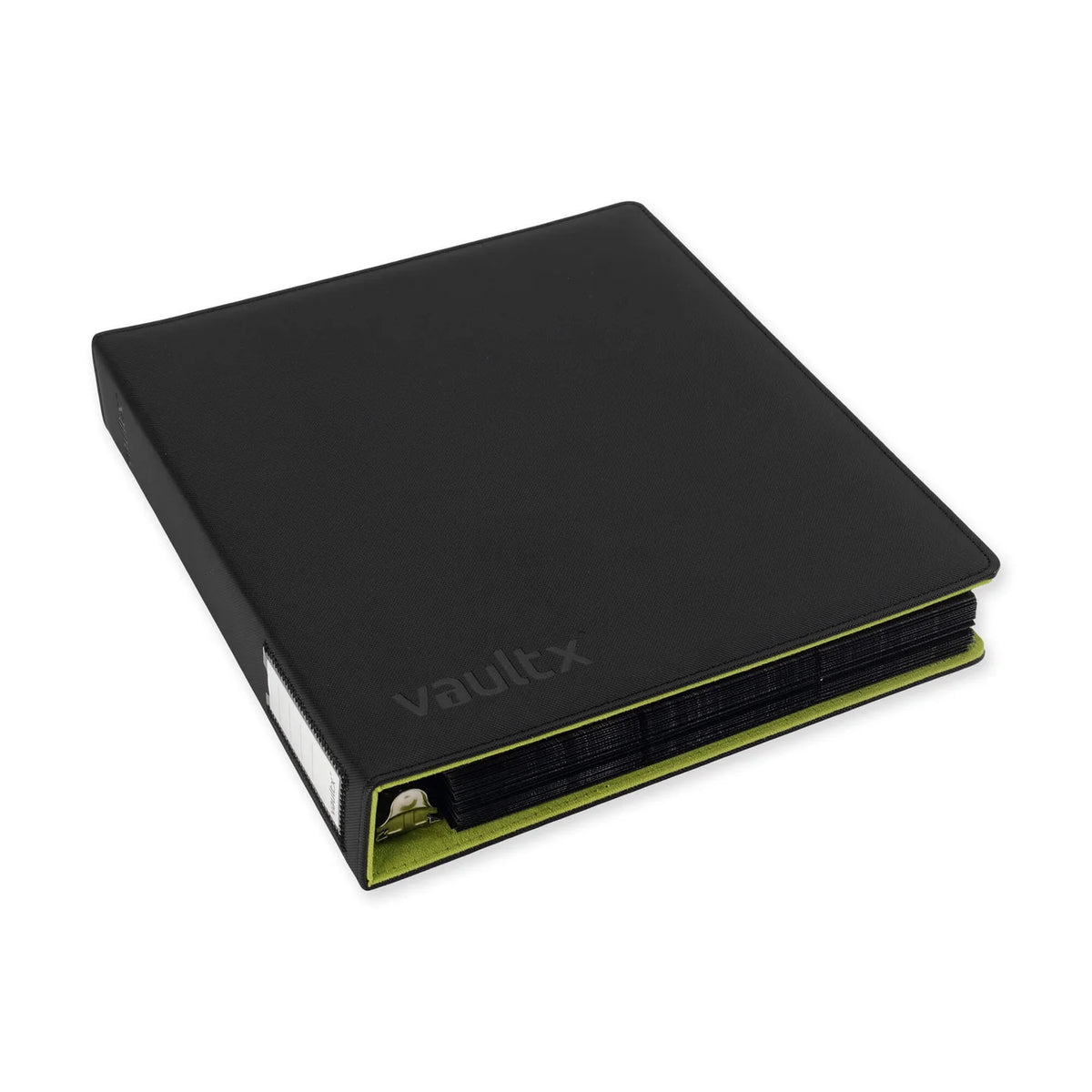 Vault X Slim Exo-Tec® Ring Binder - Black / Electric Green