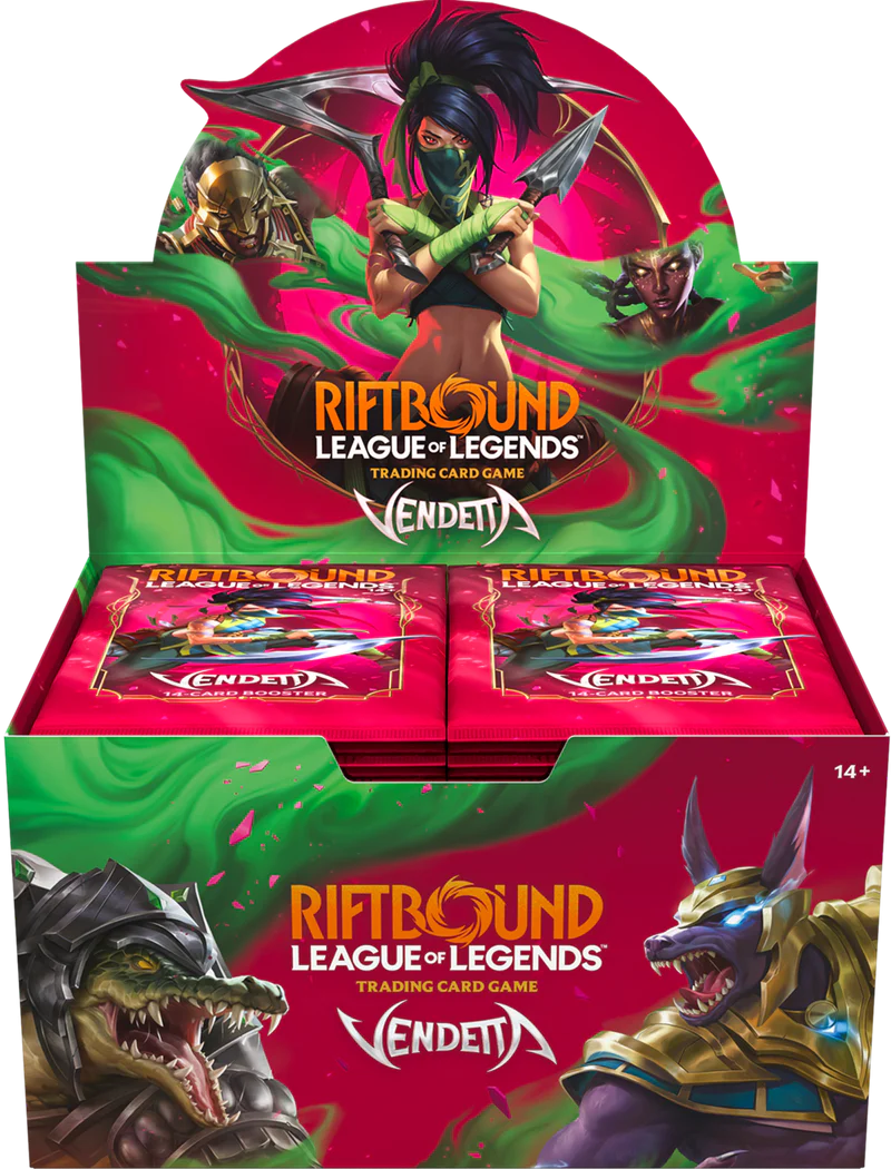 Riftbound: League of Legends TCG: Vendetta Booster Display