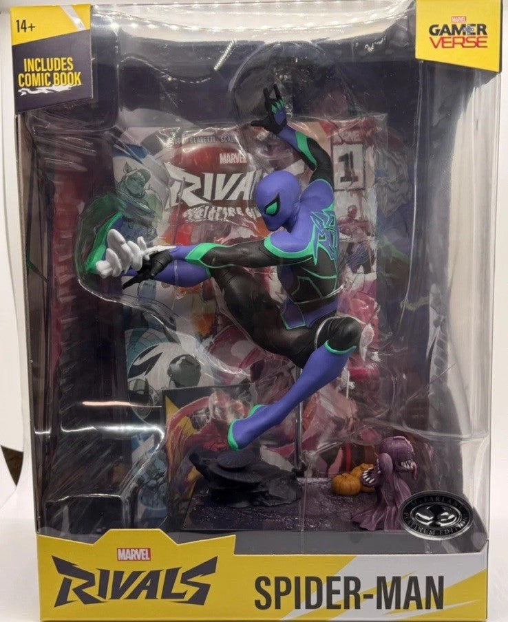 Marvel Rivals Collection Gamerverse 1/6 Action Figure Spider-Man (Platinum Edition) 26 cm