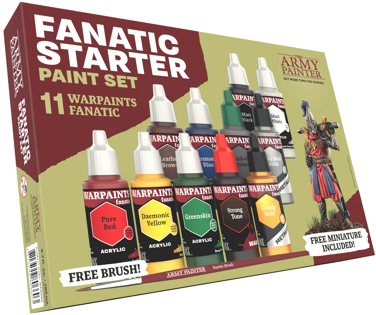 The Army Painter: Fanatic Starter Paint Set
