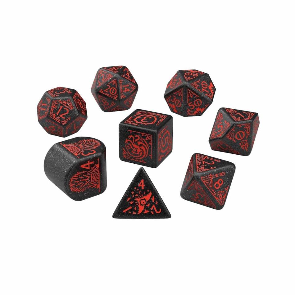 Game of Thrones. Targaryen Dice Set