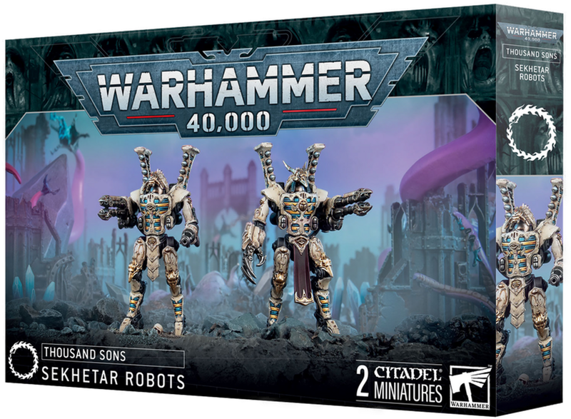 Thousand Sons: Sekhetar Robots