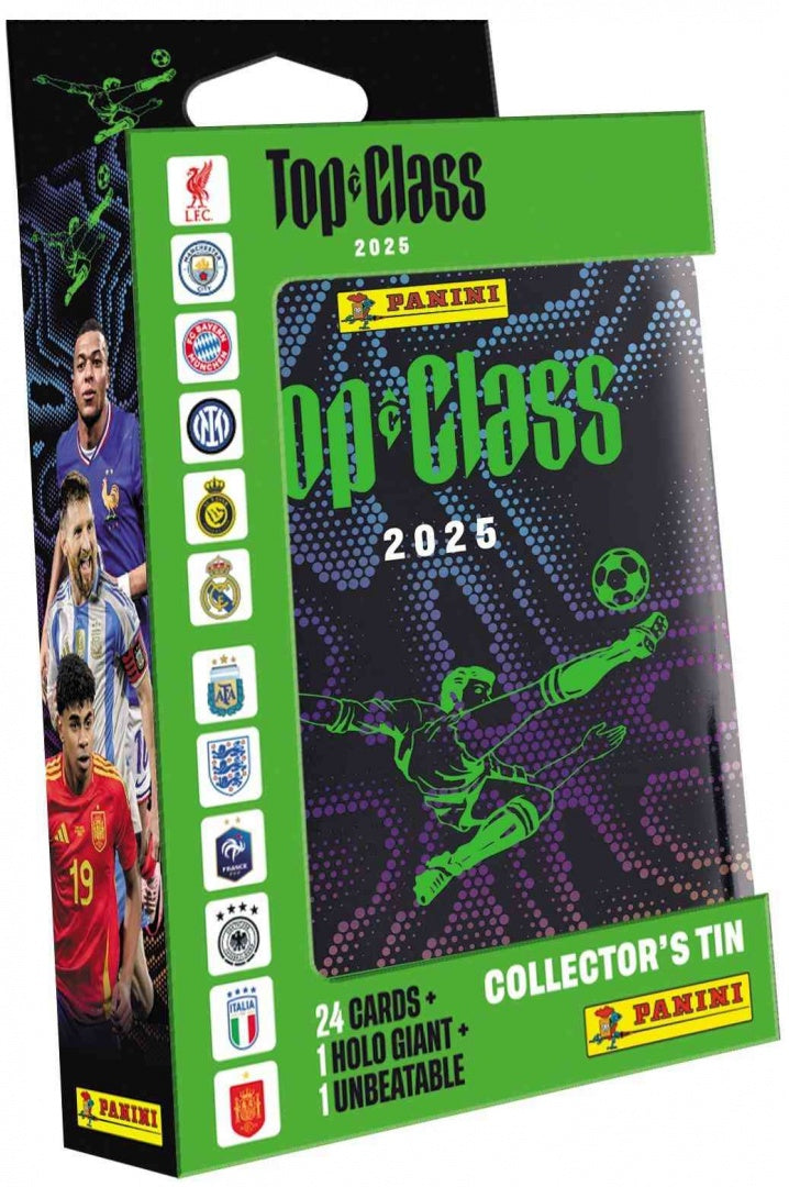 FIFA Top Class 2025 Trading Cards Pocket Tins