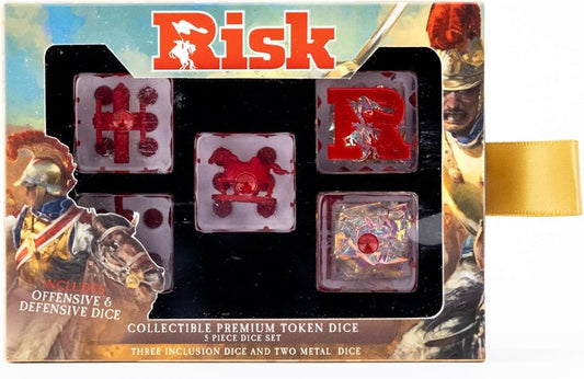 Risk Dice Set Token Offense & Defense
