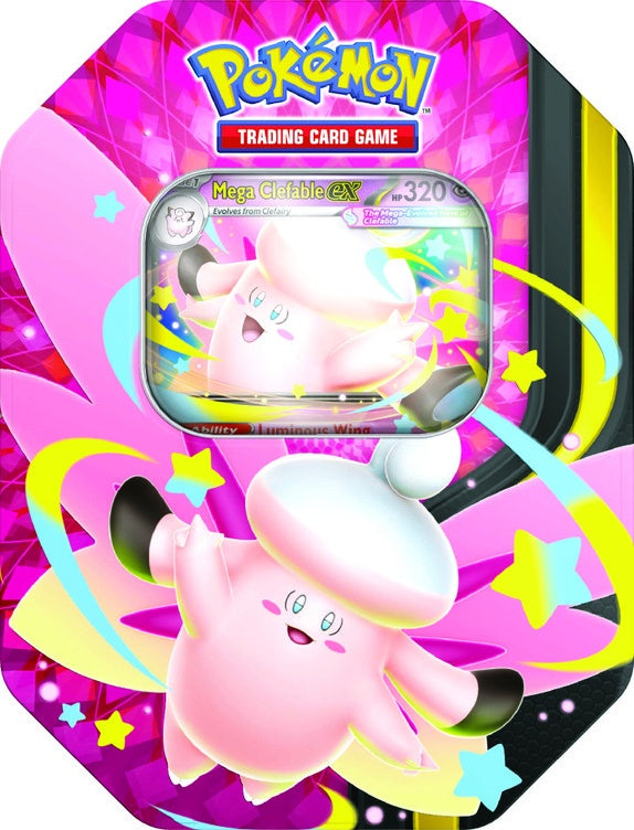 Pokemon: Mega Clefable EX Tin