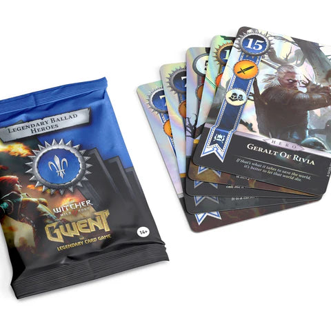 Gwent Legendary Ballad Heroes: Faction Foil Cards Northern Realms