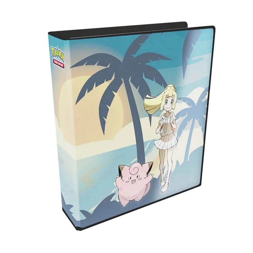 Ultra Pro: Lillie and Clefairy 2" Album for the Pokémon Trading Card Game