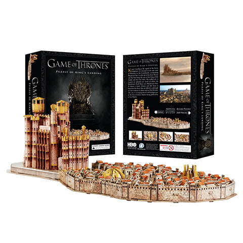 Puzzle City of Kings Landing - 260 pcs - Game of Thrones - 4D Cityscape