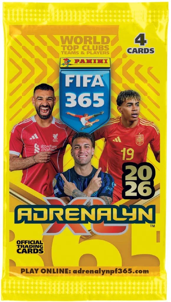 FIFA 365 Adrenalyn XL 2026 Trading Cards Flow Packs
