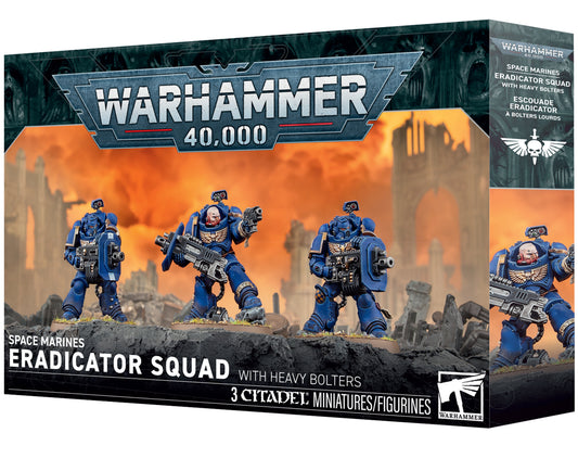 Warhammer 40 000: Space Marines: Eradicator Squad with Heavy Bolters