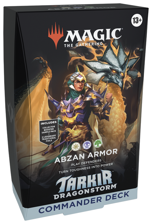 Magic the Gathering: Tarkir: Dragonstorm Abzan Armor Commander Deck