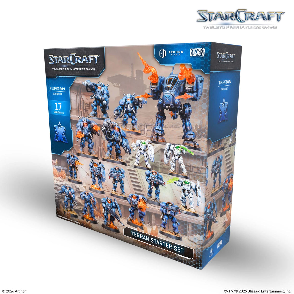 StarCraft® The Miniatures Game: Terran Starter Set