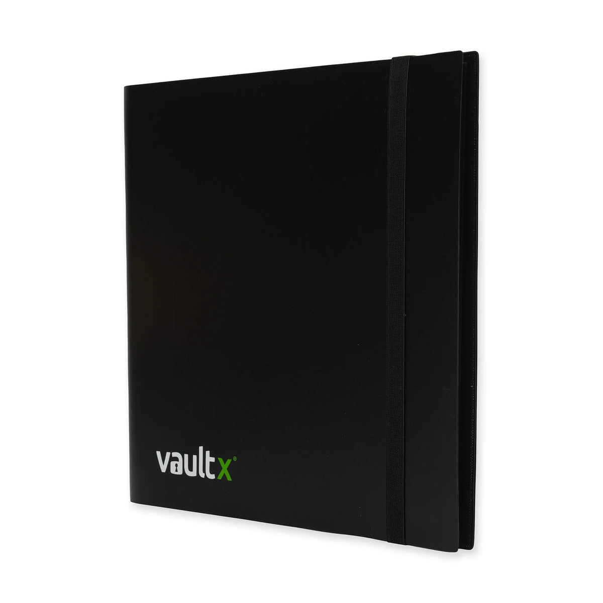 Vault X 12-Pocket Strap Binder - Black