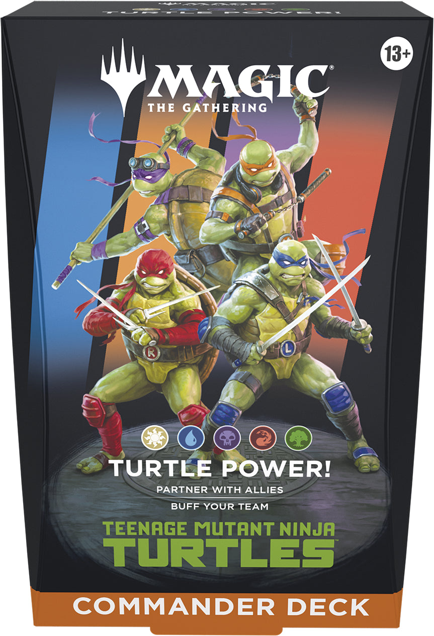 Magic The Gathering: Teenage Mutant Ninja Turtles Commander Deck