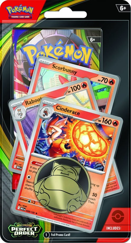 Pokemon: Perfect Order Premiun Checklane Blister Cinderace