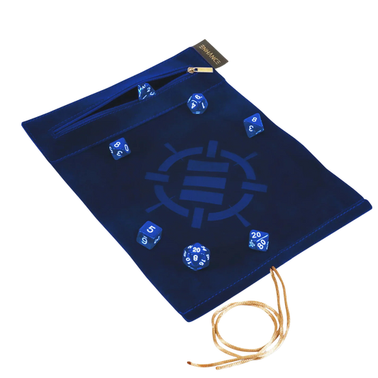 ENHANCE Tabletop Roll on a Scroll™ Dice & Rolling Mat: Blue