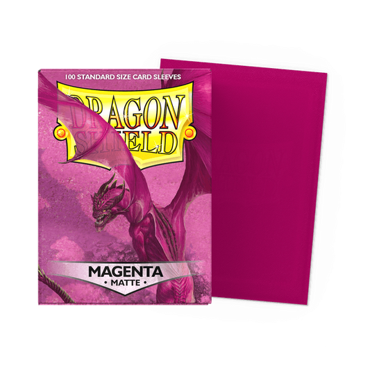 Dragon Shield Sleeves Magenta Matte