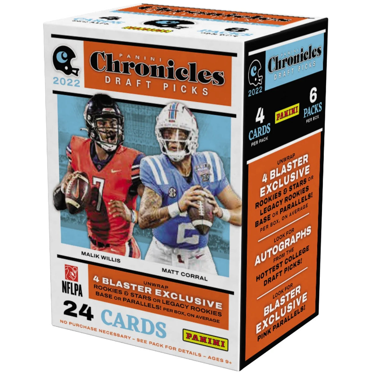 2022 Panini Chronicles Draft Picks Football Blaster