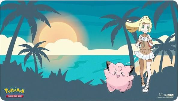 Ultra Pro: Lillie and Clefairy Playmat for the Pokémon Trading Card Game