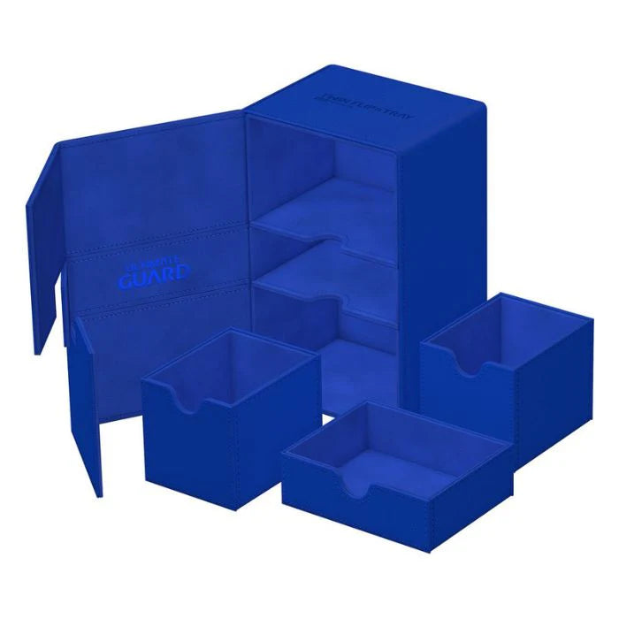 Ultimate Guard: Twin Flip'n'Tray 160+ Xenoskin Blue