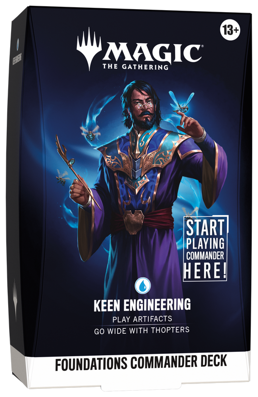 Magic the Gathering: Foundations Starter Commander Deck: Keen Engineering