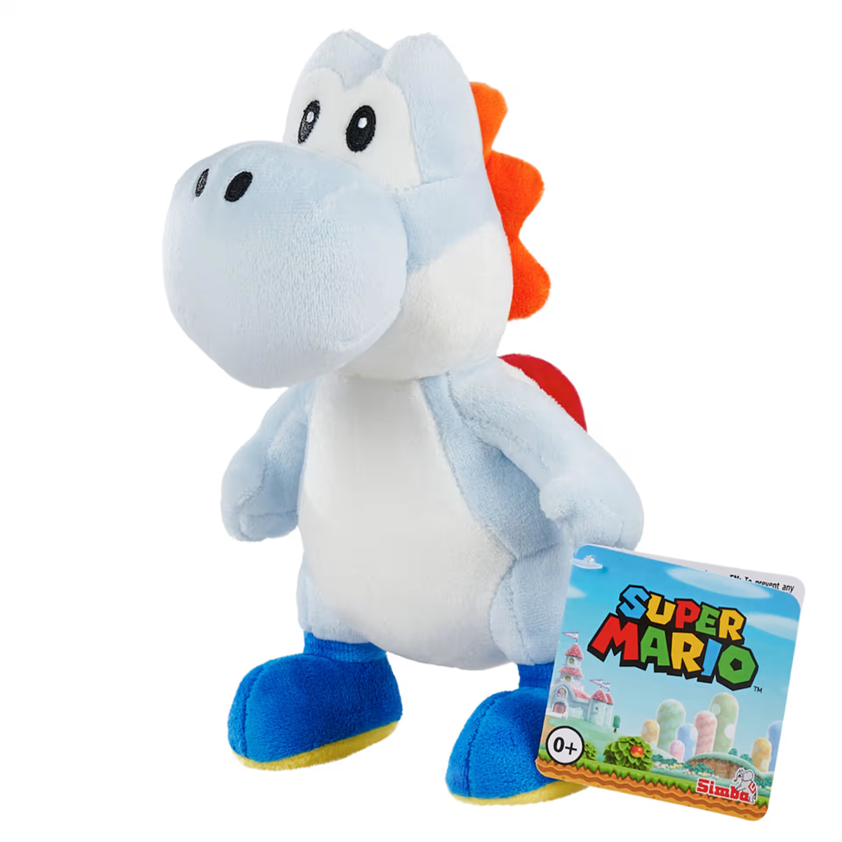 Super Mario Yoshi Plushie - White