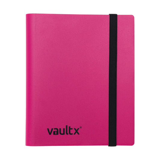 Vault X 4-Pocket Strap Binder - Pink
