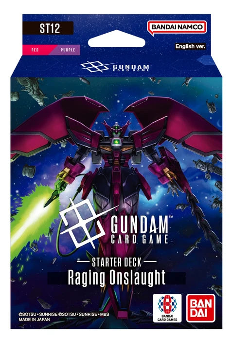 Gundam TCG Starter Deck: Raging Onslaught [ST-12]