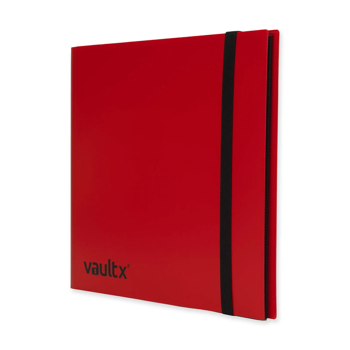 Vault X 12-Pocket Strap Binder - Red