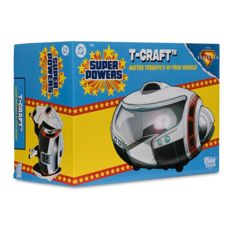 Superman (2025) DC Direct Super Powers Vehicle T-Craft 11 cm