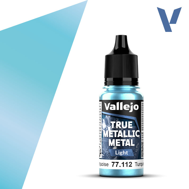 Vallejo: True Metallic Metal Light Hydra Turquoise